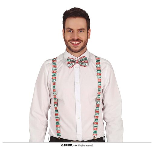 Bretels Kerst Fairisle Cozy