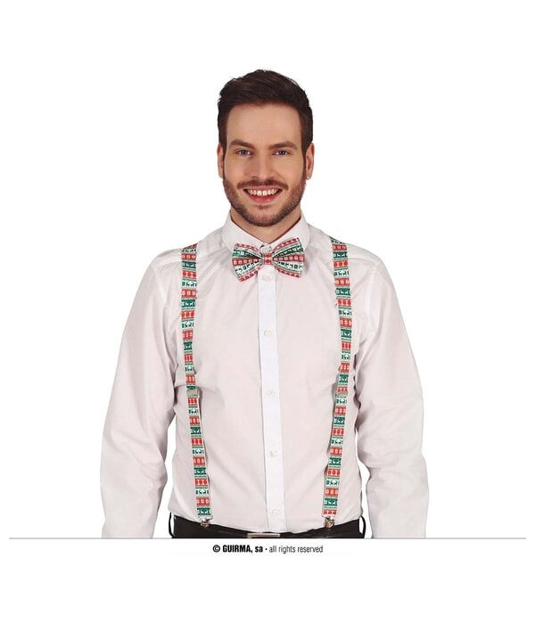 Bretels Kerst Fairisle Cozy