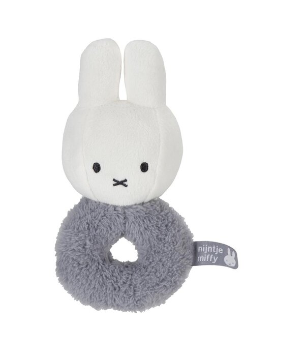 Nijntje Fluffy Rammelaar Blauw