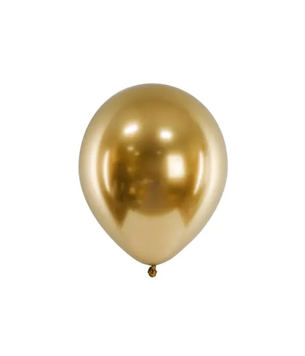 Gouden Glossy Ballonnen 30cm (50st)