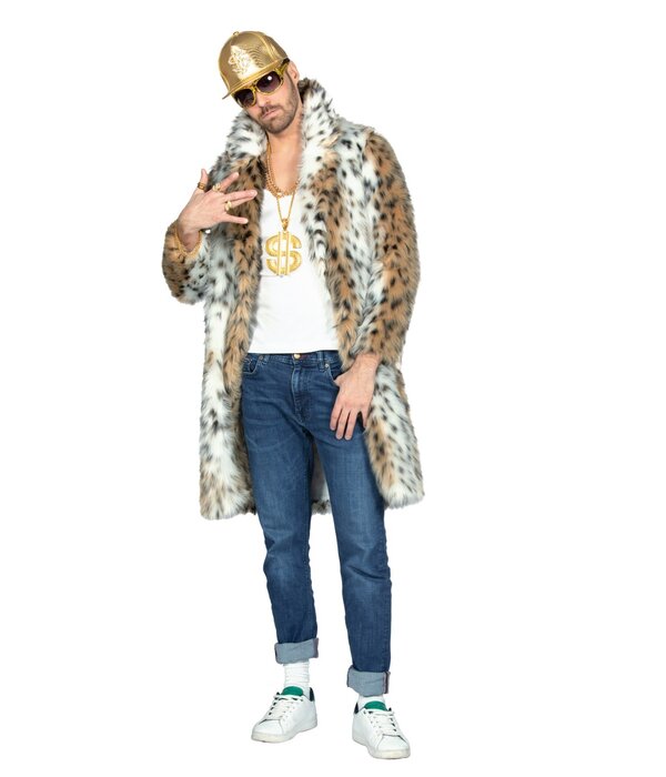 Bontjas Pimp Panter Lang Icelike