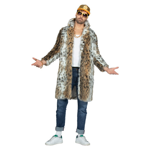 Bontjas Pimp Panter Lang Icelike