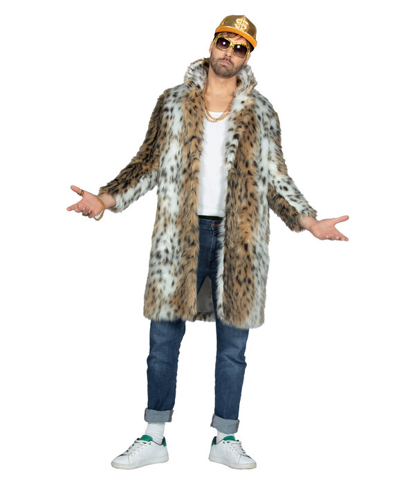 Bontjas Pimp Panter Lang Icelike