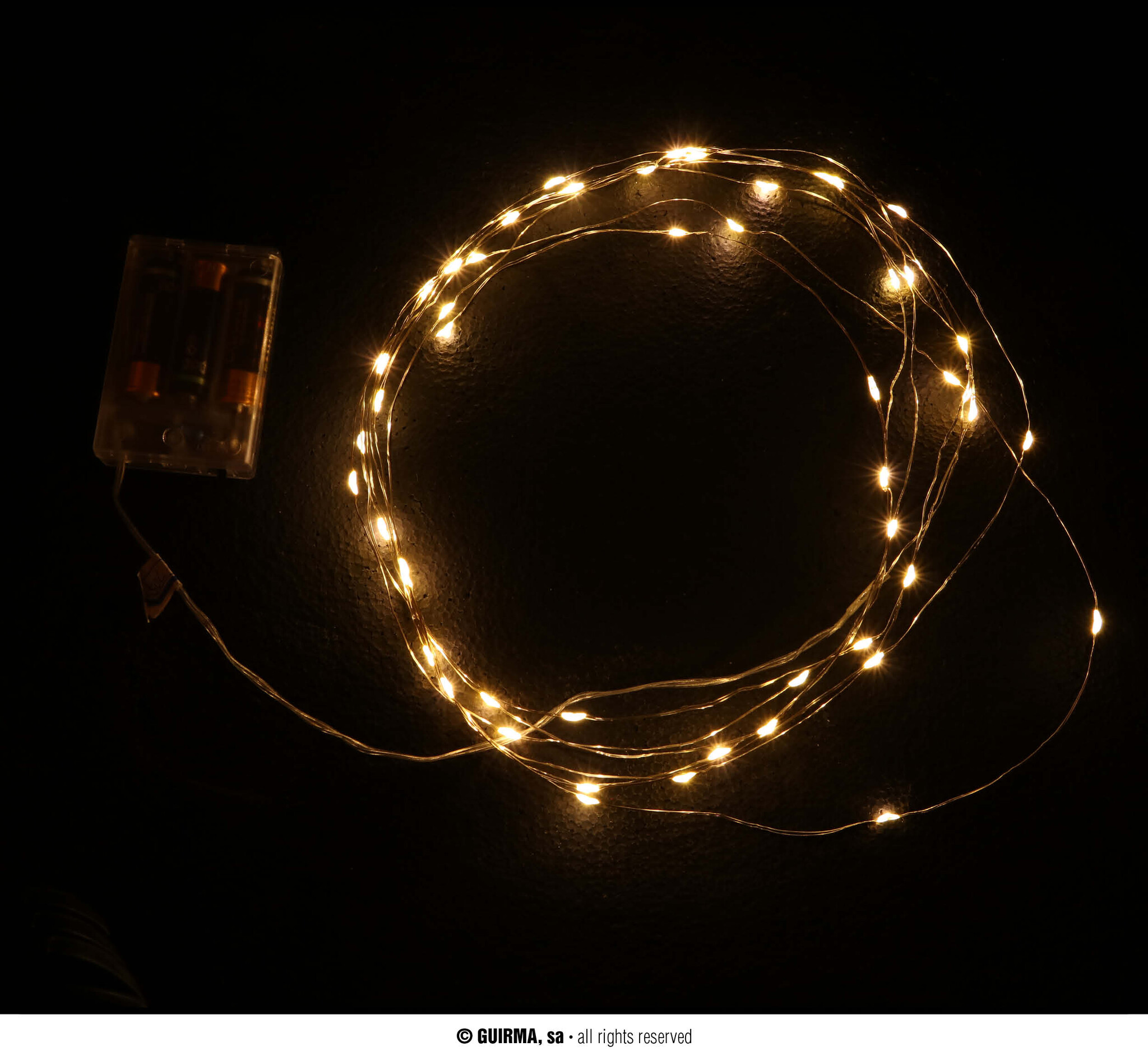 Lichtslinger Wit Warm LED (5m; 50 leds)