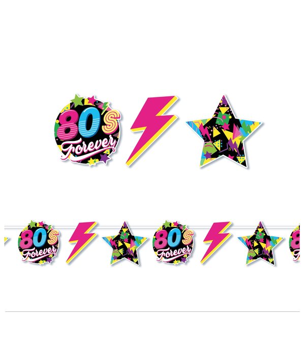 80's Forever Emblemen Party Slinger (3m)