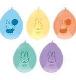 Gekleurde Ballonnen Nijntje 2 Dessins (5st)