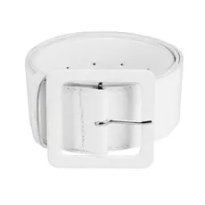 Retro Riem Wit (115x5,5cm)