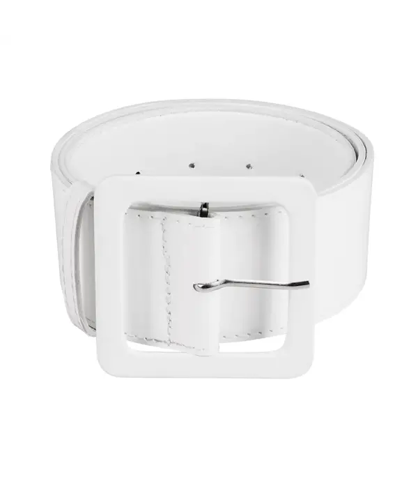 Retro Riem Wit (115x5,5cm)