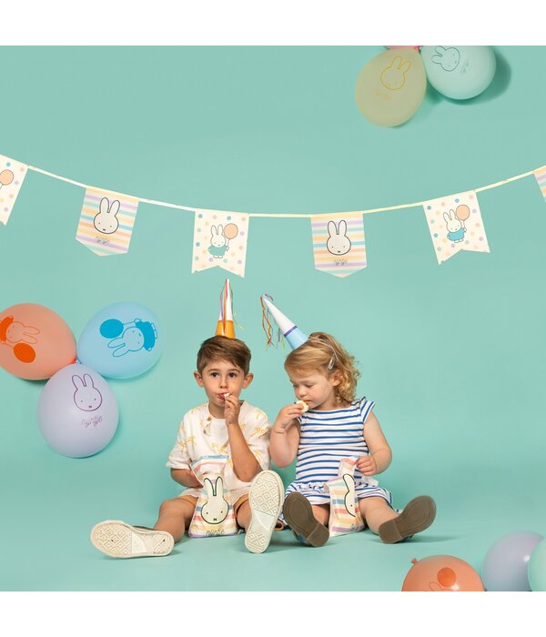 Nijntje Pastel Vlaggenlijn Vaantjes (4m)