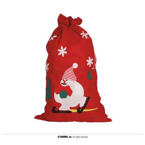 Santa Claus Snowman Cadeauzak