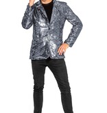 Party Colbert Pailletten Zilver Twan