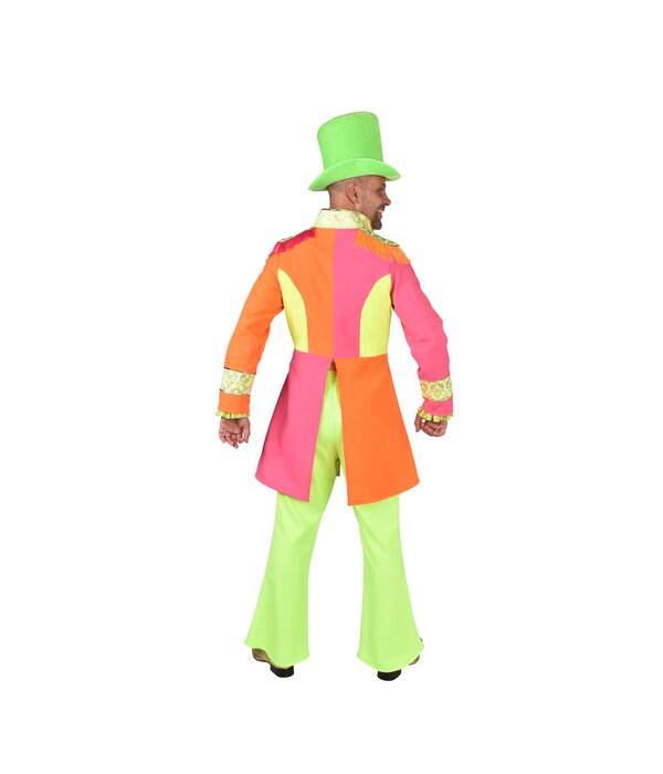 Neon Mantel Heren Pink/Orange Luxe