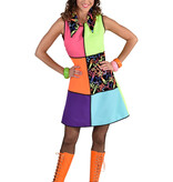 Jurk Neon Mix Blocks