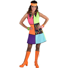 Jurk Neon Mix Blocks