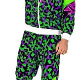 Neon Trainingspak Party Animal Groen/Paars