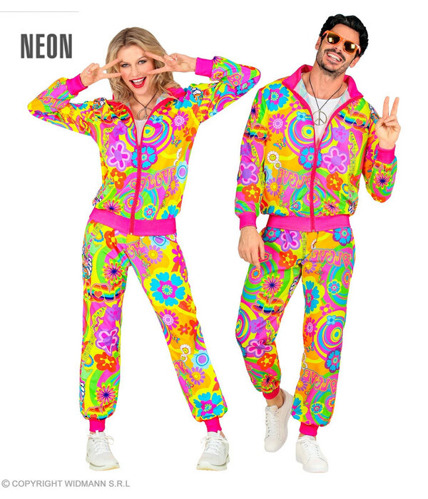 Neon Trainingspak Groovy Love Unisex