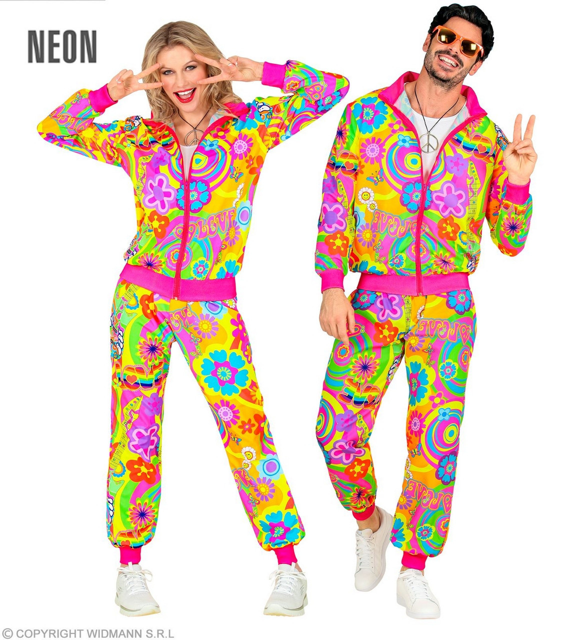 Neon Trainingspak Groovy Love Unisex