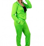 Trainingspak Basic Neon Groen Dames