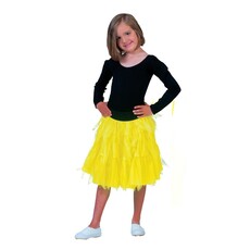 Fancy petticoat neon geel kind