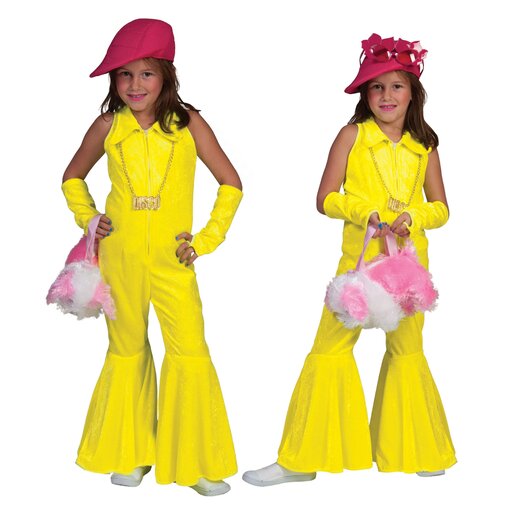 Neon Geel Jumpsuit Meisje