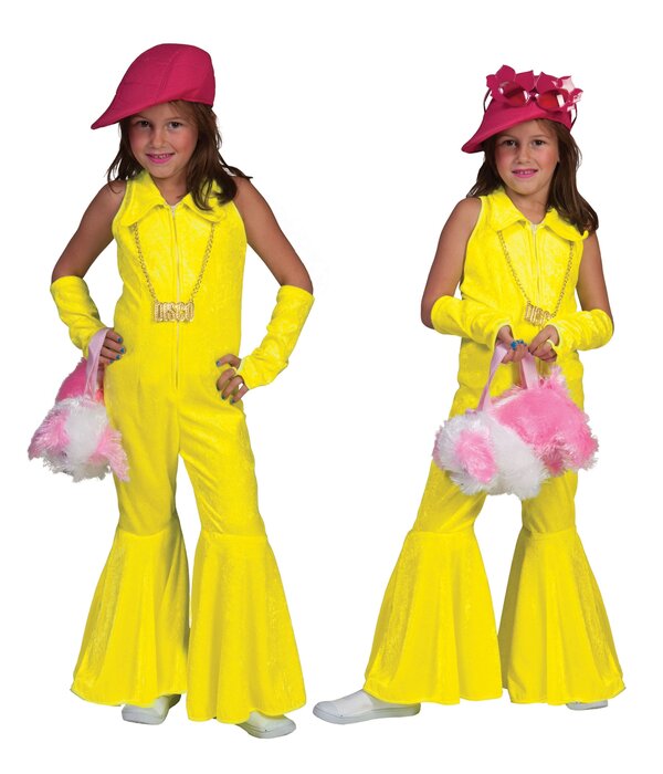 Neon Geel Jumpsuit Meisje