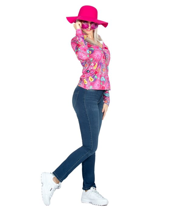 Hippie Blouse Daisy Roze Dames