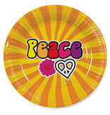 Hippie Borden Peace 23 cm (8st)