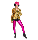 Gouden Jasje Pailletten Dames