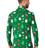 Kerst Overhemd Santaboss Heren