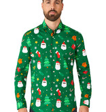 Kerst Overhemd Santaboss Heren