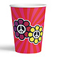 Hippie Bekertjes Peace Flowers (8st)
