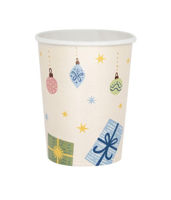Winter Woodland Bekers (8st)