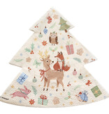 Winter Woodland Kerstboom Servetten (16st)