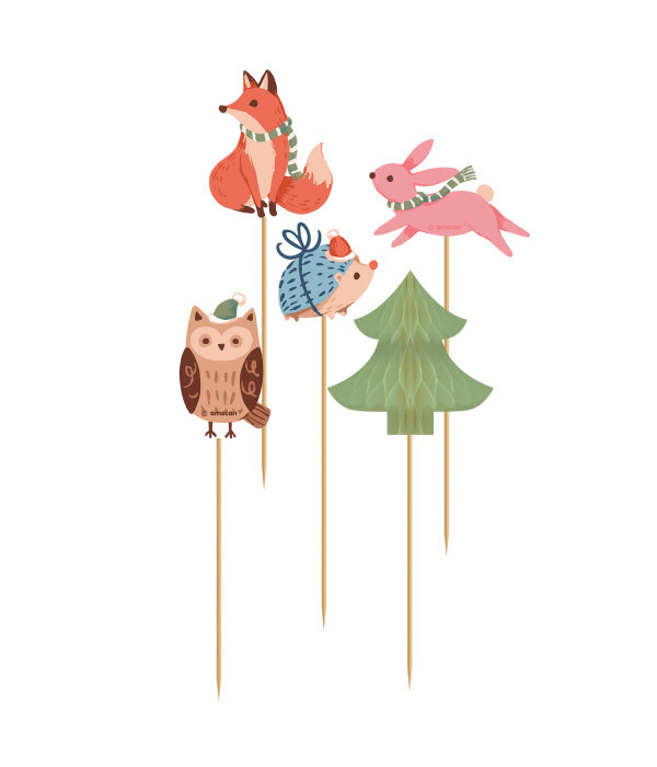 Winter Woodland Prikkers (10st)