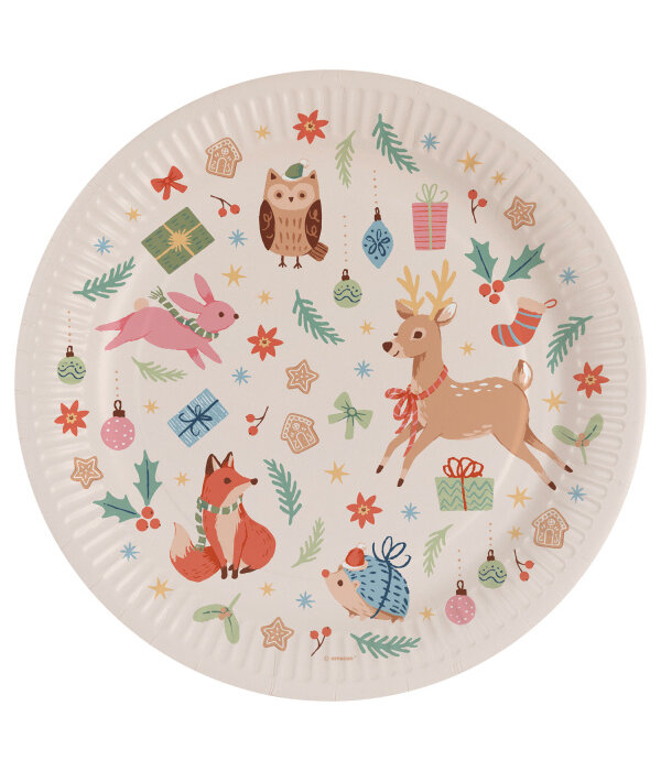 Winter Woodland Borden (8st)