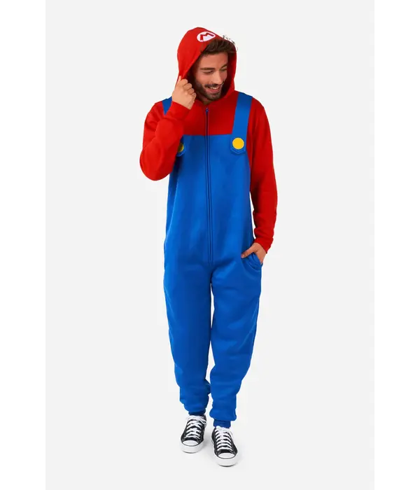 Mario Onesie Volwassen