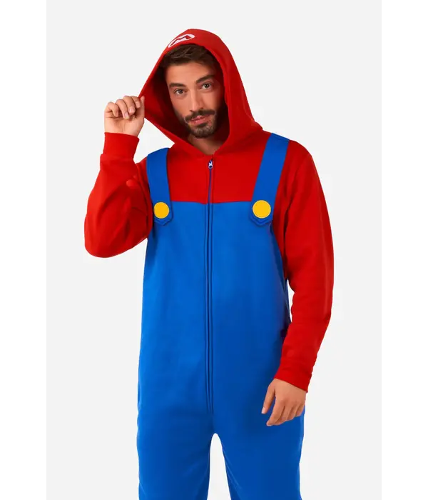 Mario Onesie Volwassen