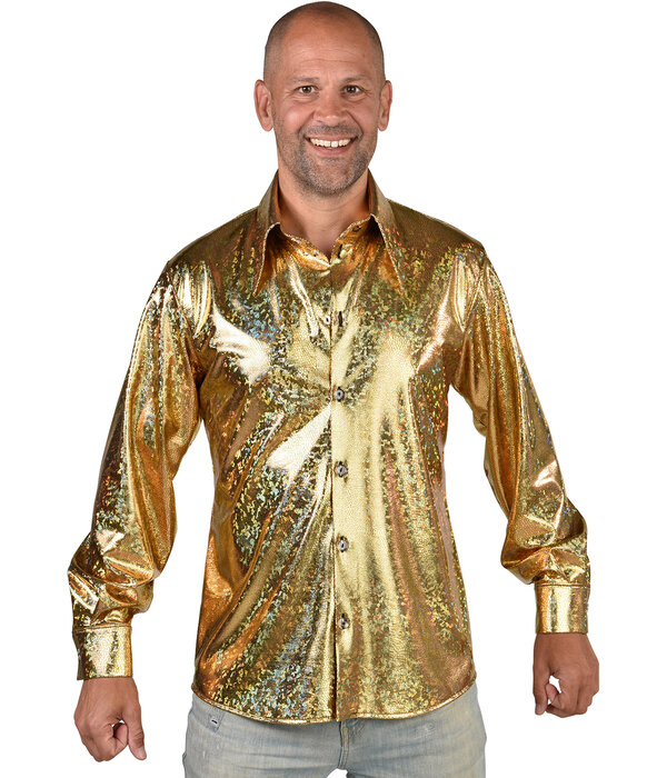 Party Blouse Holografisch Goud James