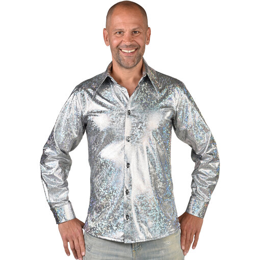 Party Blouse Holografisch Zilver Tyler