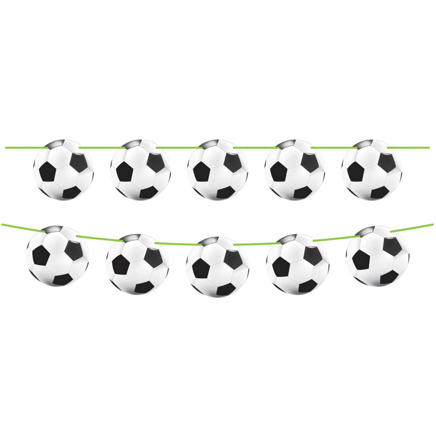 Voetbal Vlaggenlijn (10m) afbeelding