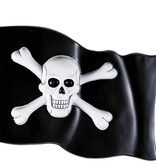 Decoratie piratenvlag plastic