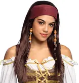 Pruik Piraat Trinity met Bandana