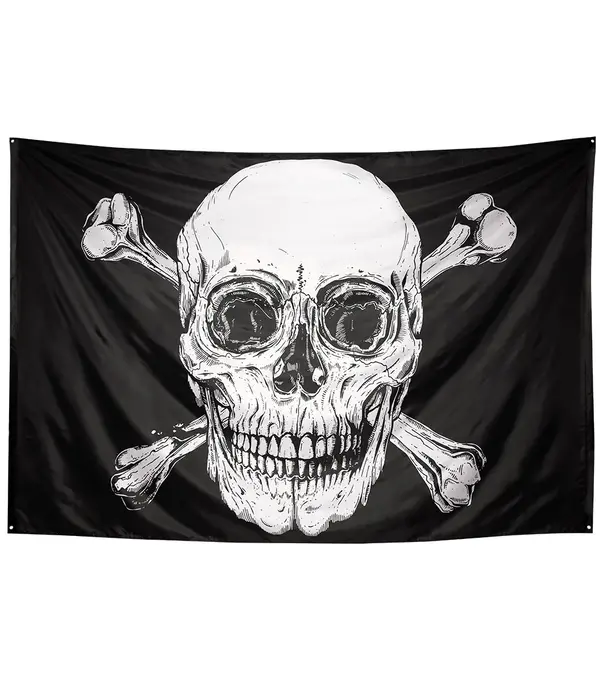 Reuzenvlag XXL Piraten Skull (200x300cm)