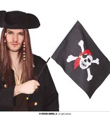 Piratenvlag op stokje