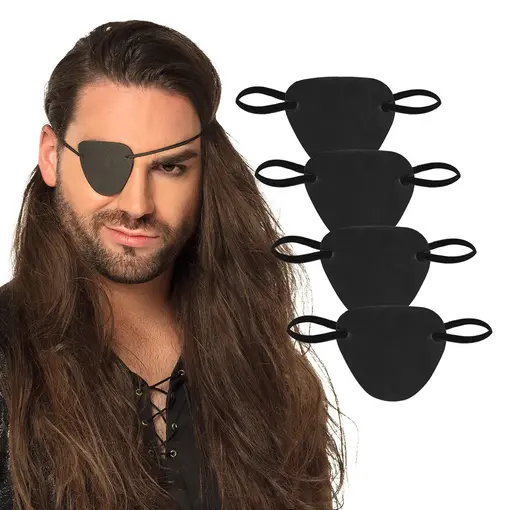 4 Piratenooglapjes Basic