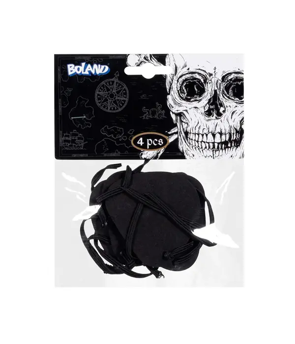 4 Piratenooglapjes Basic