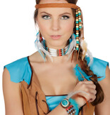 Accessoireset Indiaan Vrouw 4-delig