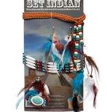 Accessoireset Indiaan Vrouw 4-delig