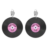 Oorbellen Disco LP Plaat