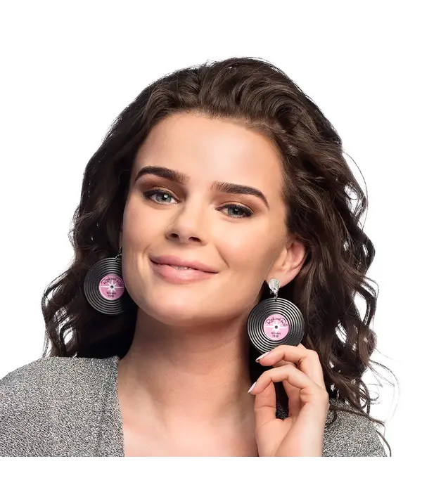 Oorbellen Disco LP Plaat